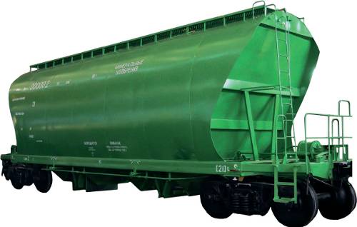 Железнодорожный вагон-хоппер грузоподъемностью 70.5 тонн