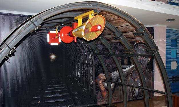 Стенд автоматической системы взрывоподавлениялокализации взрывов АСВП-ЛВ.1М на выставке в Технопарке г. Кемерово