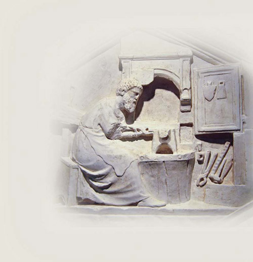 Библейский кузнец Тубалкаин (работа итальянского скульптора Николы Пизано)