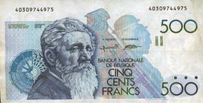 500 франках, выпущенных в 1980-1981 гг