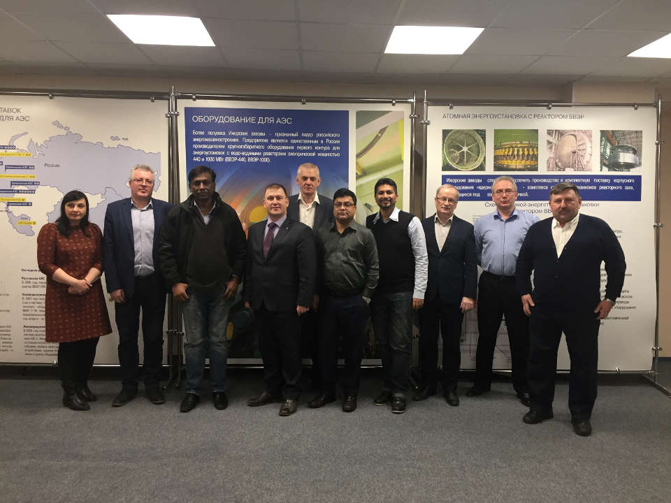 Ижорские заводы посетила делегация представителей Комиссии по атомной энергии Бангладеш (BAEC) и АО АСЭ