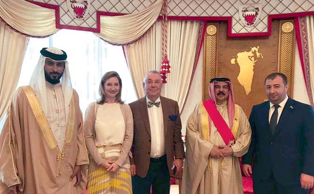 Аудиенция у короля Бахрейна. Манама, январь 2019 г.
