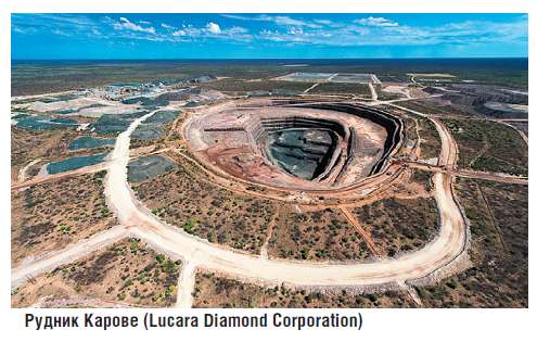 Рудник Карове (Lucara Diamond Corporation)