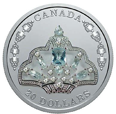 250 канадских долларов «ТИАРЫ ЕЕ ВЕЛИЧЕСТВА КОРОЛЕВЫ ЕЛИЗАВЕТЫ II»
