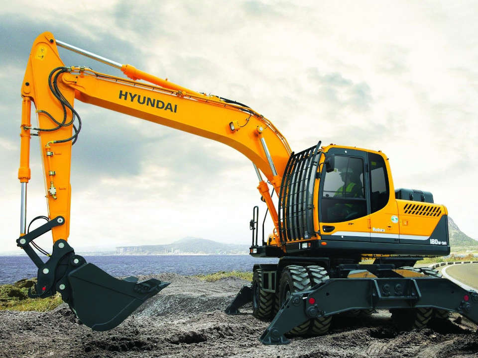 Экскаватор hyundai r180w 9s