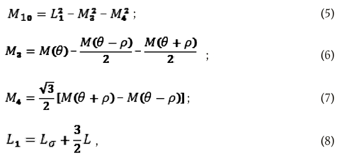 матрица M(θ) индуктивностей двигателя