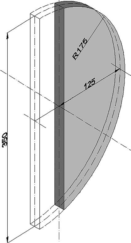 Рис. 1 Схема к измерению напряжений методом щелевой разгрузки<br> Fig. 1 A sketch for measuring the stresses using the slot unloading method