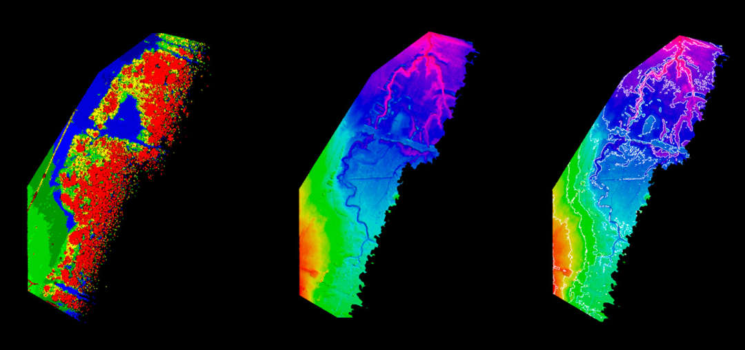 Воздушное лазерное сканирование местности с помощью Matrice 300 RTK + Zenmuse L1