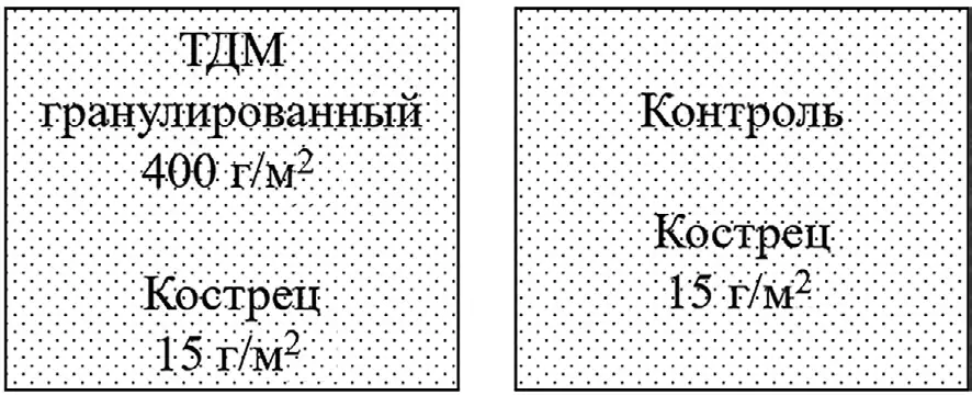 Рис. 1 Схема полевых исследований Fig. 1 A schematic map of field studies