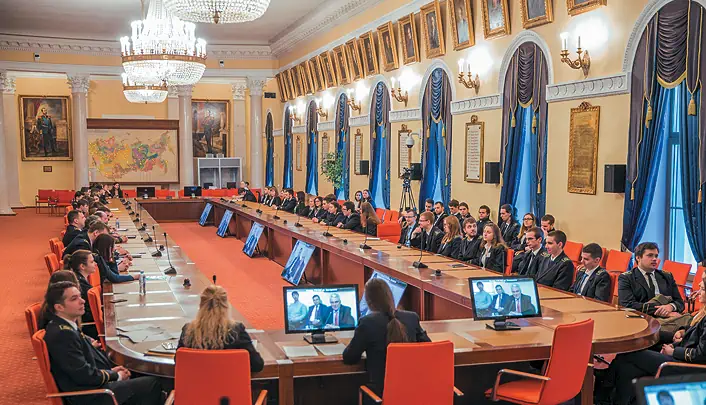 Рис. 11 Телемост-лекция академика РАН Р.И. Нигматулина, 2025 г.