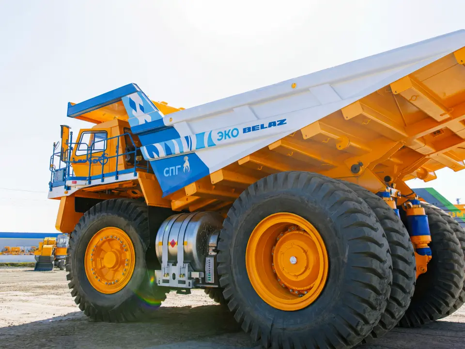 Самосвалы БЕЛАЗ на сжиженном природном газе