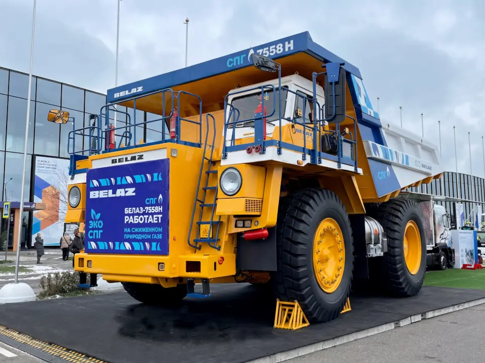 Самосвалы БЕЛАЗ на сжиженном природном газе